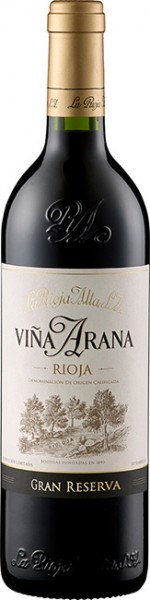 La Rioja Alta Vina Arana Gran Reserva La Rioja Alta 2014