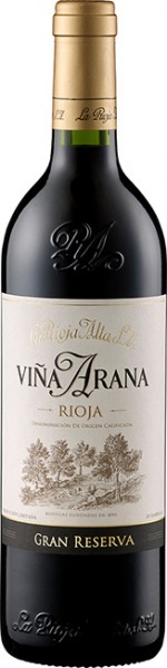 La Rioja Alta Vina Arana Gran Reserva La Rioja Alta 2016