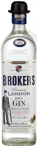 Broker´s dry Gin 40% vol. Broker´s Dry Gin Weißwein