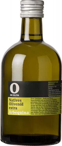 Extra Virgen Olive Oil Arbequina O de Oliva