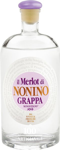 Grappa Il Merlot Monovitigno - Nonino Distillatori - farblos
