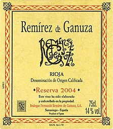 Remirez de Ganuza Reserva - Remirez de Ganuza - Rotwein