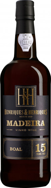 Bual Aged 15 years Madeira - Henriques & Henriques - farblos