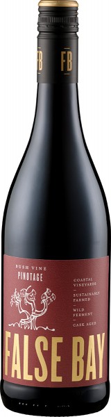 False Bay Bush Vine Pinotage - False Bay Vineyards - Rotwein