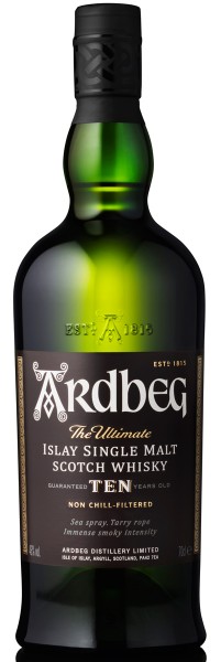 Ten Years Old Islay Single Malt Scotch Whisky Ardberg | 0,7 Liter