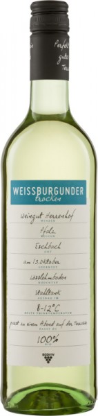 Weißburgunder ECOVIN - Weingut Herrenhof - Weißwein