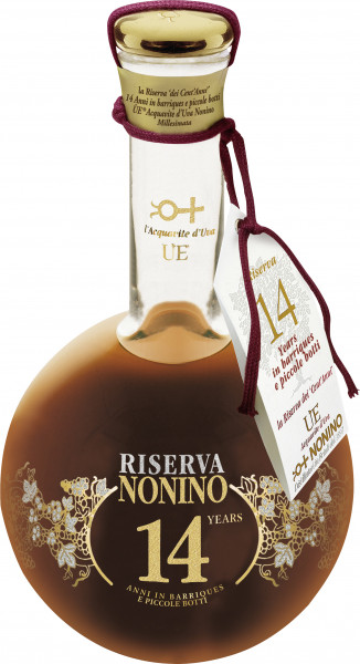 Grappa Ùe Riserva Dei Cent´Anni 14 Jahre - Nonino Distillatori - farblos