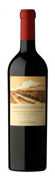 Malbec Adrianna Mundus Bacillus Terrae Catena Zapata 2018